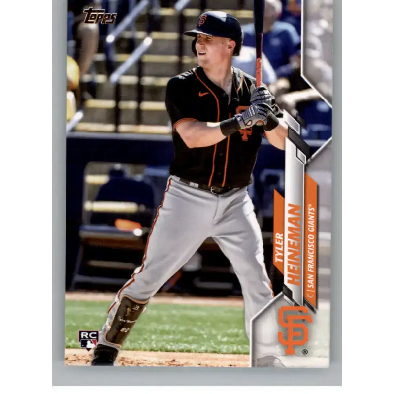 2020 Topps Update #U-241 Tyler Heineman NM-MT RC Rookie San Francisco Giants Baseball Card - Baseball Card Single