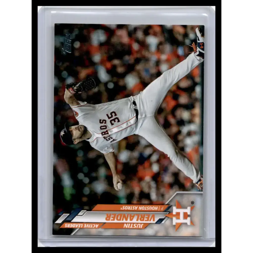 2020 Topps Update #U-245 Justin Verlander NM-MT Houston Astros Baseball Card - Baseball Card Single