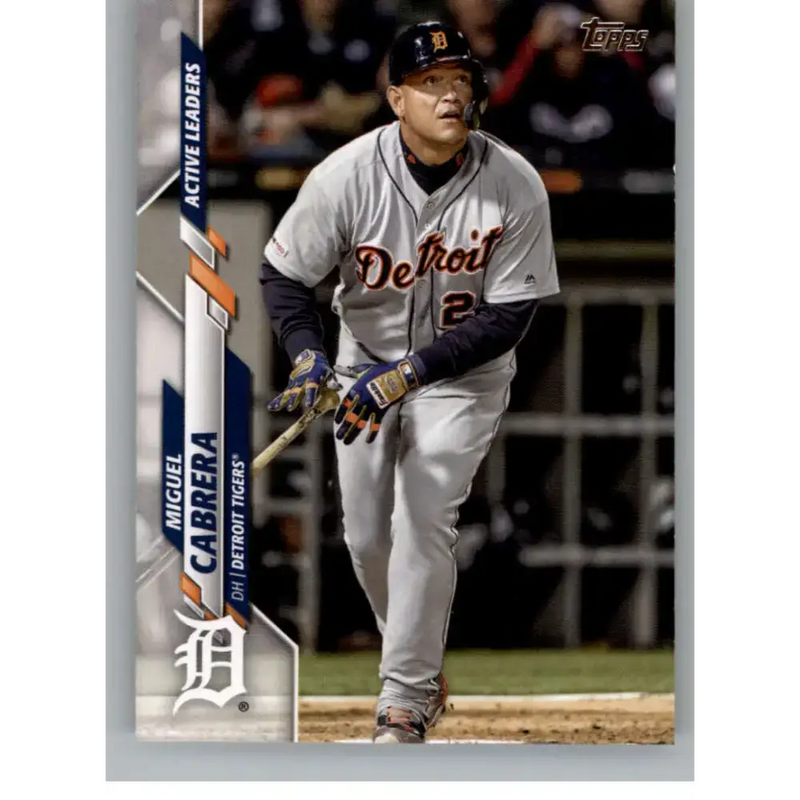 2020 Topps Update #U-248 Miguel Cabrera NM-MT Detroit Tigers Baseball Card - Baseball Card Single