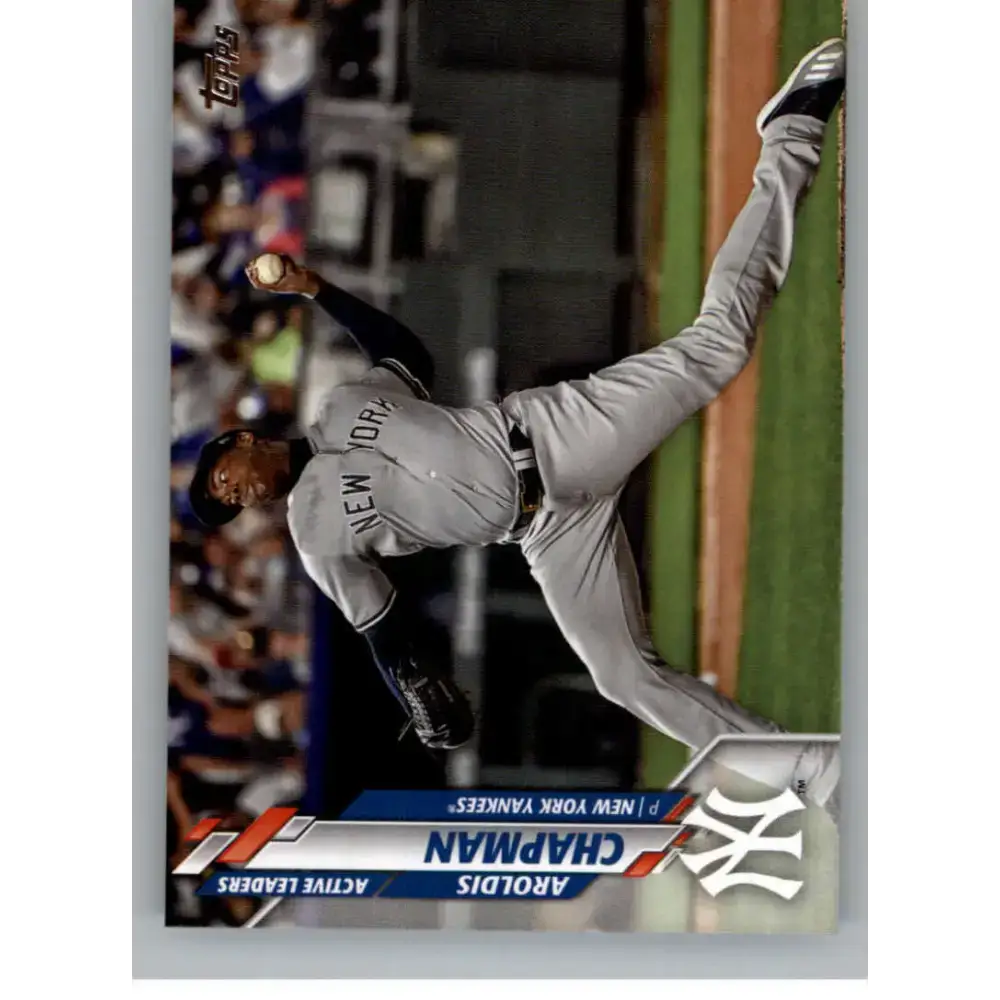 2020 Topps Update #U-249 Aroldis Chapman NM-MT New York Yankees Baseball Card - Baseball Card Single