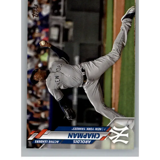 2020 Topps Update #U-249 Aroldis Chapman NM-MT New York Yankees Baseball Card - Baseball Card