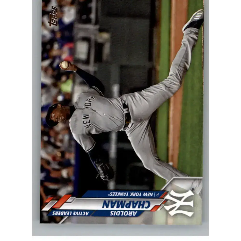 2020 Topps Update #U-249 Aroldis Chapman NM-MT New York Yankees Baseball Card - Baseball Card Single