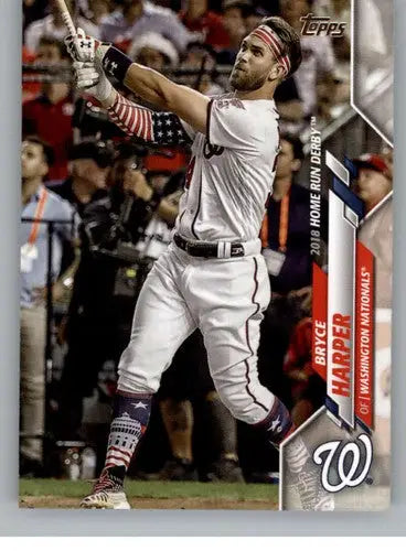 2020 Topps Update #U-255 Bryce Harper NM-MT Nationals - Baseball Card Single
