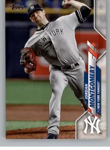 2020 Topps Update #U-274 Jordan Montgomery NM-MT Yankees - Baseball Card Single