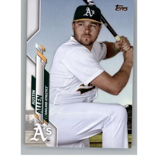 2020 Topps Update #U-278 Austin Allen NM-MT Oakland Athletics Baseball Card - Baseball Card