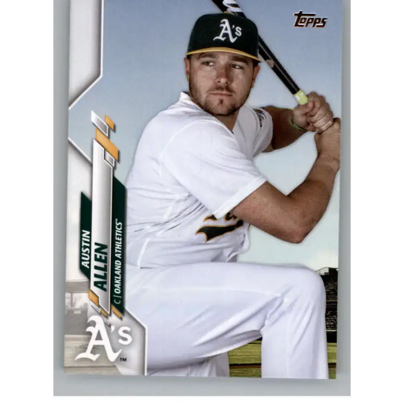 2020 Topps Update #U-278 Austin Allen NM-MT Oakland Athletics Baseball Card - Baseball Card Single