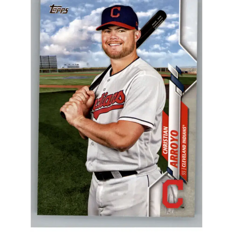 2020 Topps Update #U-282 Christian Arroyo NM-MT Cleveland Indians Baseball Card - Baseball Card Single