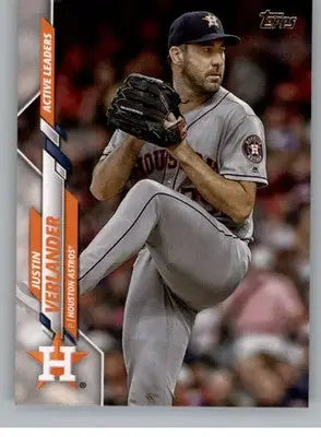 2020 Topps Update #U-34 Justin Verlander NM-MT Astros ID:32726 - Baseball Card Single