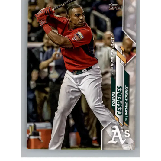 2020 Topps Update #U-37 Yoenis Cespedes NM-MT Oakland Athletics Baseball Card - Baseball Card