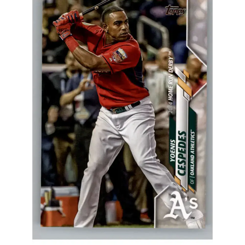 2020 Topps Update #U-37 Yoenis Cespedes NM-MT Oakland Athletics Baseball Card - Baseball Card Single