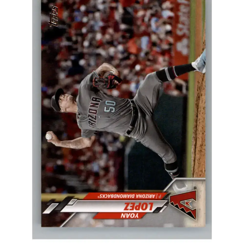 2020 Topps Update #U-57 Yoan Lopez NM-MT Arizona Diamondbacks Baseball Card - Baseball Card Single