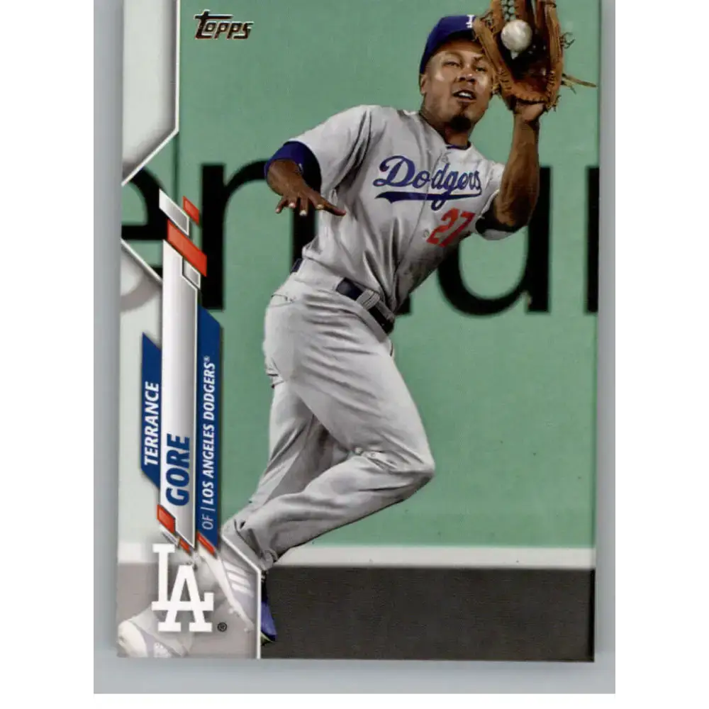 2020 Topps Update #U-63 Terrance Gore NM-MT Los Angeles Dodgers Baseball Card - Baseball Card Single