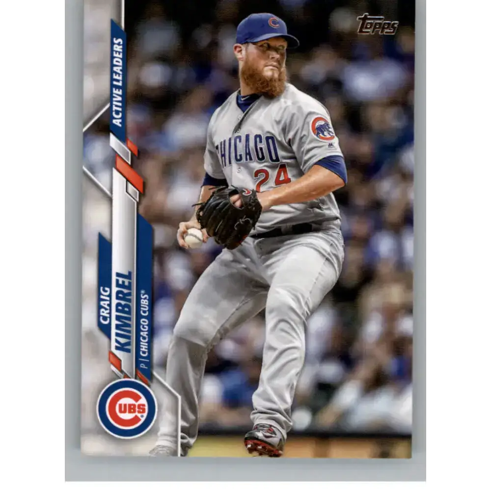 2020 Topps Update #U-88 Craig Kimbrel NM-MT Chicago Cubs Baseball Card - Baseball Card