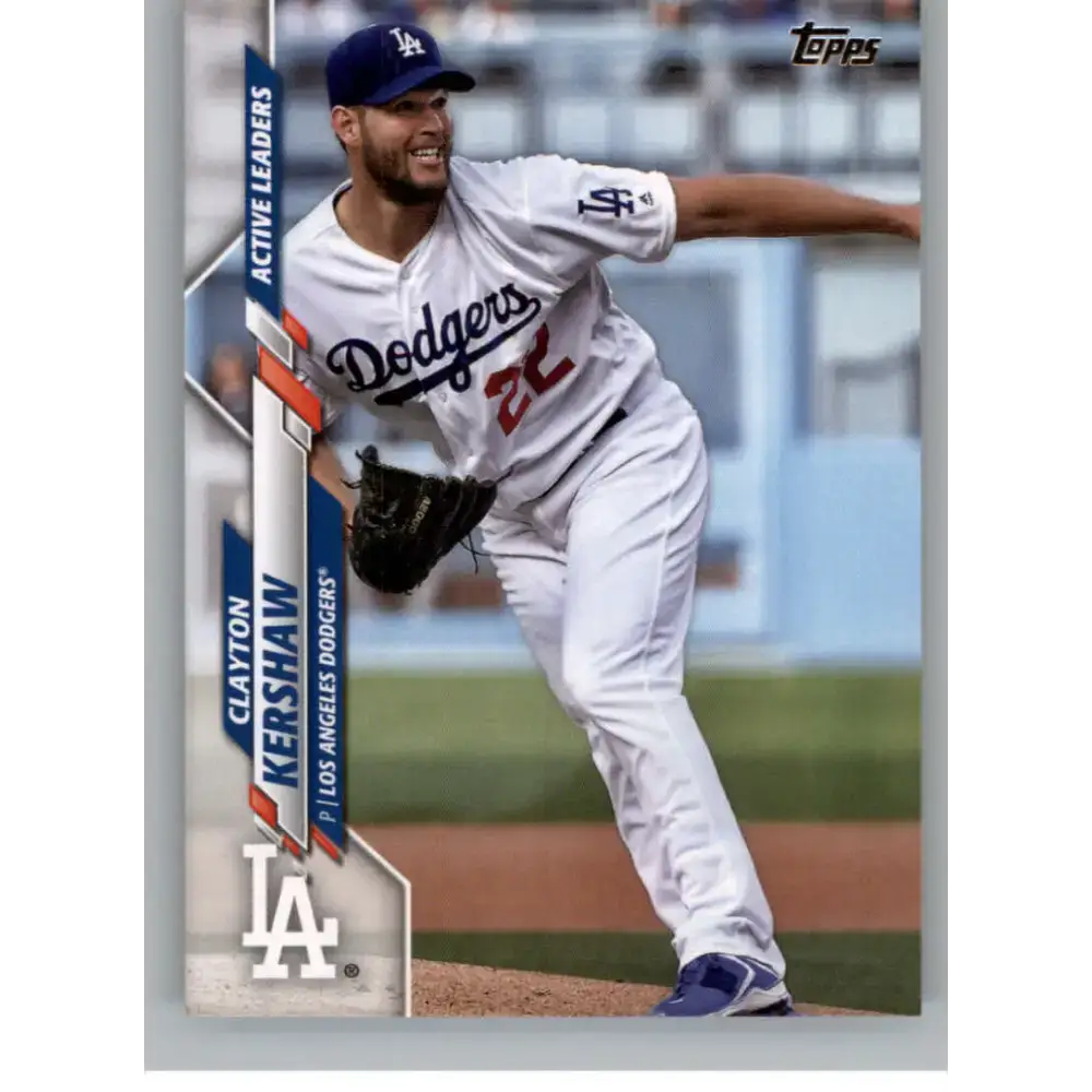 2020 Topps Update #U-90 Clayton Kershaw NM-MT Los Angeles Dodgers Baseball Card - Baseball Card