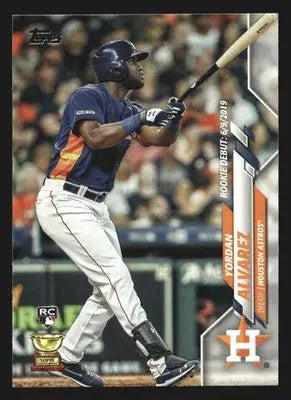 2020 Topps Update Yordan Alvarez #U-300 Astros RC Rookie Debut - Baseball Card Single