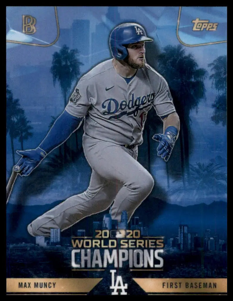 2020 Topps x Ben Baller: Los Angeles Dodgers World Series Champions Complete You - 17 Max Muncy - Baseball Card Single