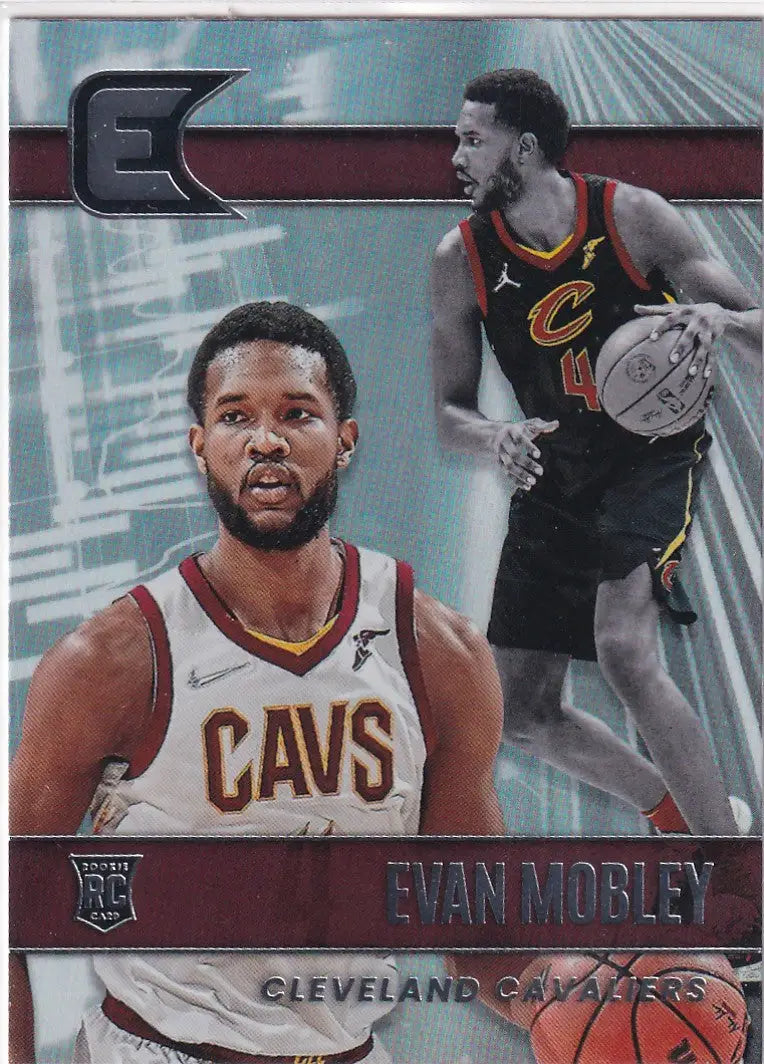 2021-22 CHRONICALS ESSENTIALS #334 EVAN MOBLEY- CLEVELAND CAVALIERS - Basketball Card Single