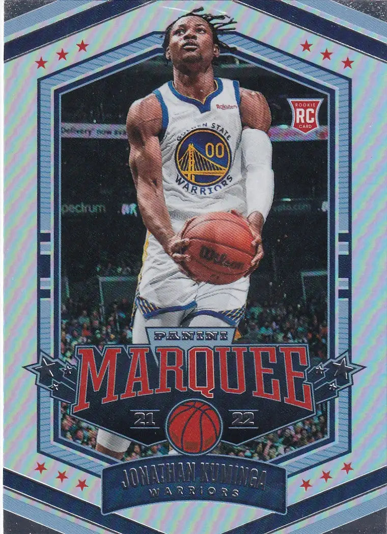 2021-22 CHRONICALS MARQUEE JONATHAN KUMINGA HOLO- GOLDEN STATE WARRIORS