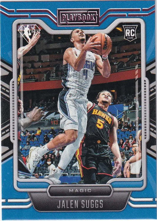 2021-22 CHRONICALS PLAYBOOK JALEN SUGGS PINK- ORLANDO MAGIC - Basketball Card Single