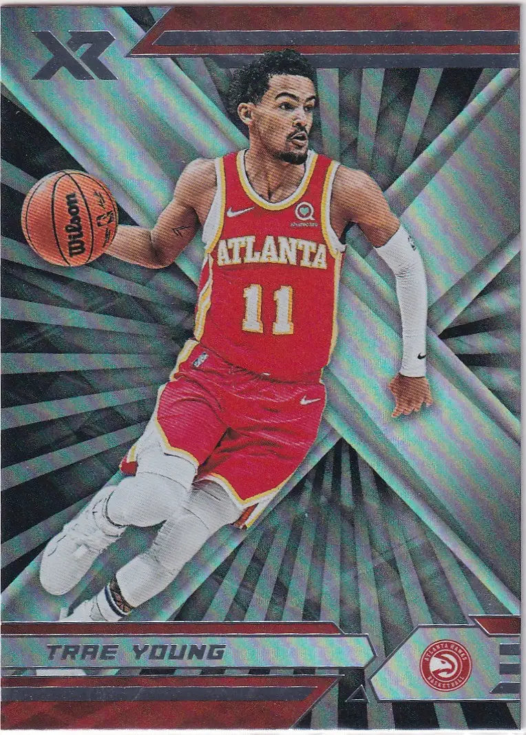 2021-22 CHRONICALS XR #400 TRAE YOUNG- ATLANTA HAWKS - Basketball Card Single