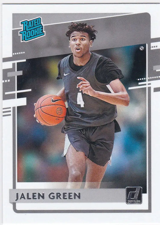 2021-22 Chronicles Draft #29 Jalen Green RC Rookie Houston Rockets - Basketball Card Single