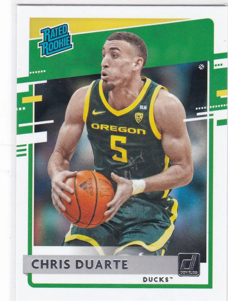 2021-22 Chronicles Draft #43 Chris Duarte RC Pacers