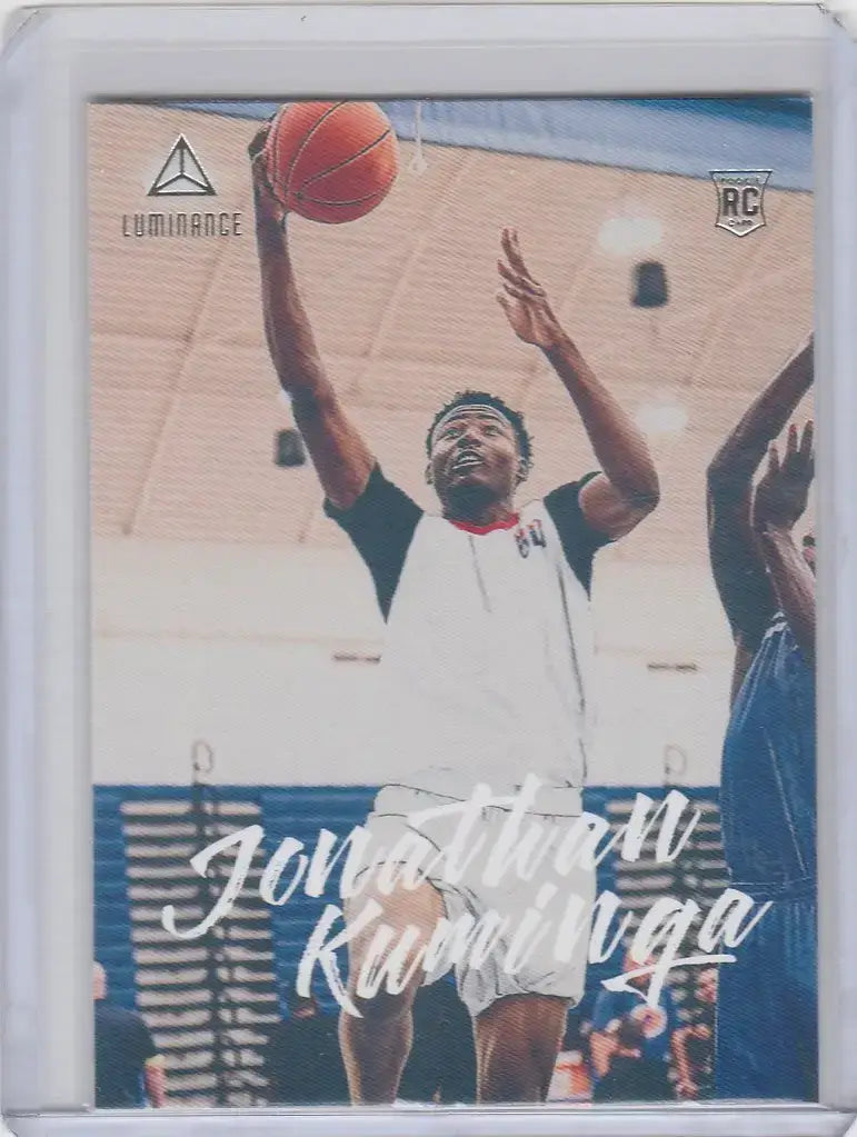 2021-22 Chronicles Draft Picks Luminance #80 Jonathan Kuminga