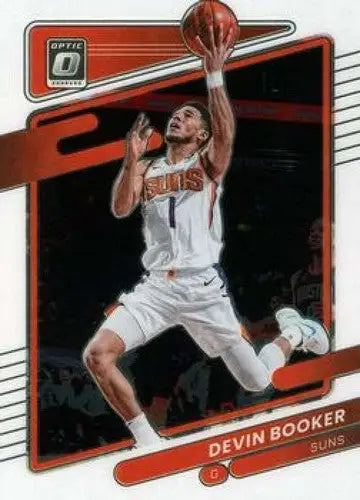 2021-22 Donruss Optic #142 Devin Booker NM-MT Suns ID:49378 - Basketball Card Single