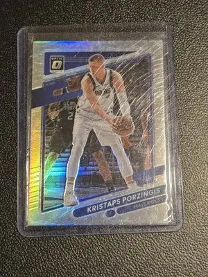 2021-22 Donruss Optic #18 Kristaps Porzingis Holo - Basketball Card Single
