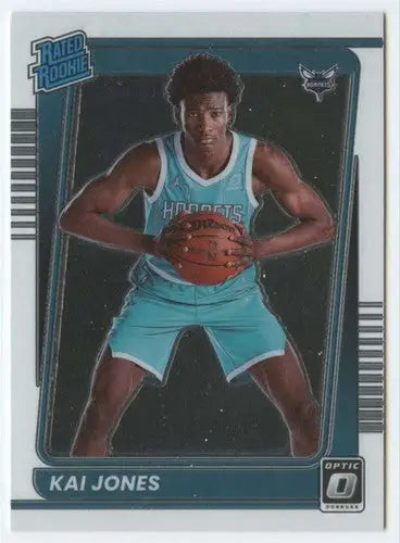 2021-22 Donruss Optic #182 Kai Jones NM-MT RC Rookie Hornets Rated Rook ID:48953 - Basketball Card Single
