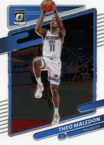 2021-22 Donruss Optic #58 Theo Maledon NM-MT Thunder ID:48995 - Basketball Card Single
