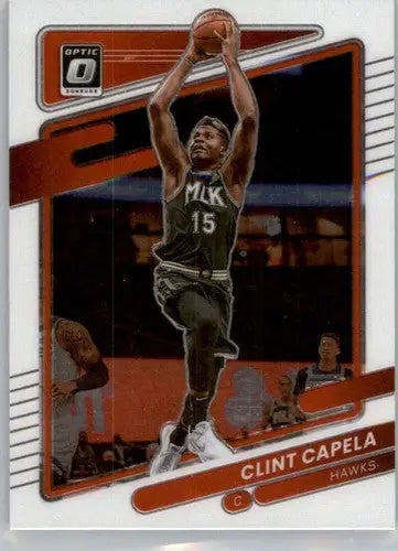 2021-22 Donruss Optic #62 Clint Capela NM-MT Hawks ID:48988 - Basketball Card Single