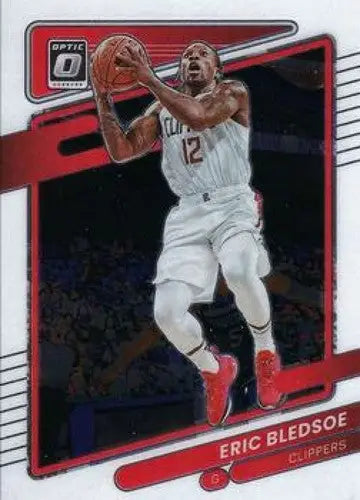 Eric Bledsoe basketball card from Donruss Optic 2021-22 with original gloss appearance
