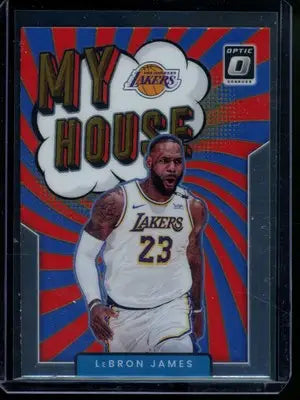 2021-22 Donruss Optic My House LeBron James #6 Basketball - Basketball Card Single