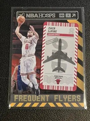 2021-22 Hoops #11 Zach LaVine Frequent Flyers - Basketball Card Single