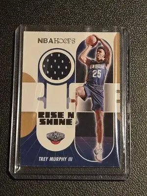 2021-22 Hoops #RS-TM Trey Murphy III Rise N Shine Memorabilia