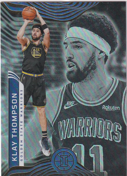 2021-22 ILLUSIONS #106 KLAY THOMPSON- GOLDEN STATE WARRIORS - Basketball Card Single