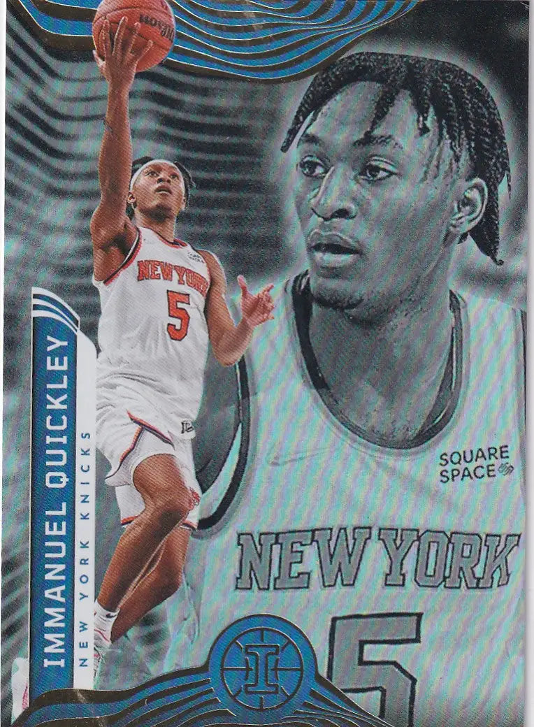 2021-22 ILLUSIONS #12 IMMANUEL QUICKLEY- NEW YORK KNICKS