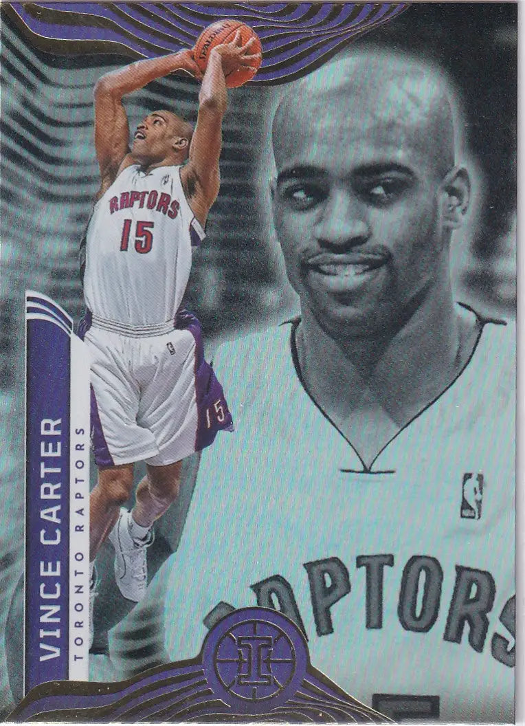 2021-22 ILLUSIONS #142 VINCE CARTER- TORONTO RAPTORS - Basketball Card Single