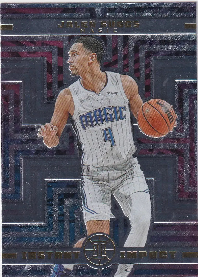 2021-22 ILLUSIONS #4 JALEN SUGGS INSTNT IMPACT- OLRANDO MAGIC