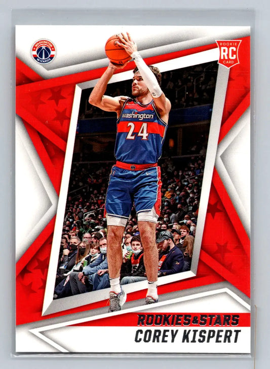 2021-22 Panini Chronicles #110 Corey Kispert Washington Wizards Rookie - Basketball Card Single
