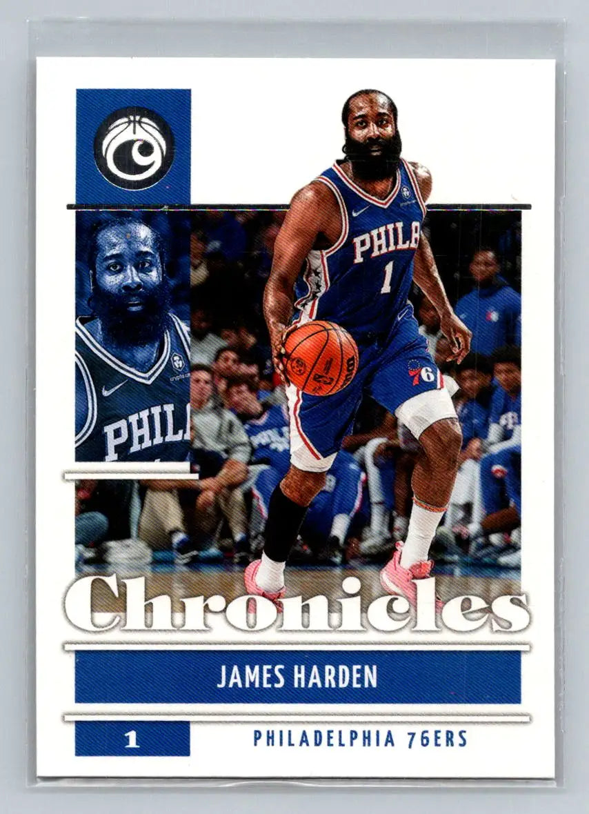 2021-22 Panini Chronicles #12 James Harden Philadelphia 76ers - Basketball Card Single