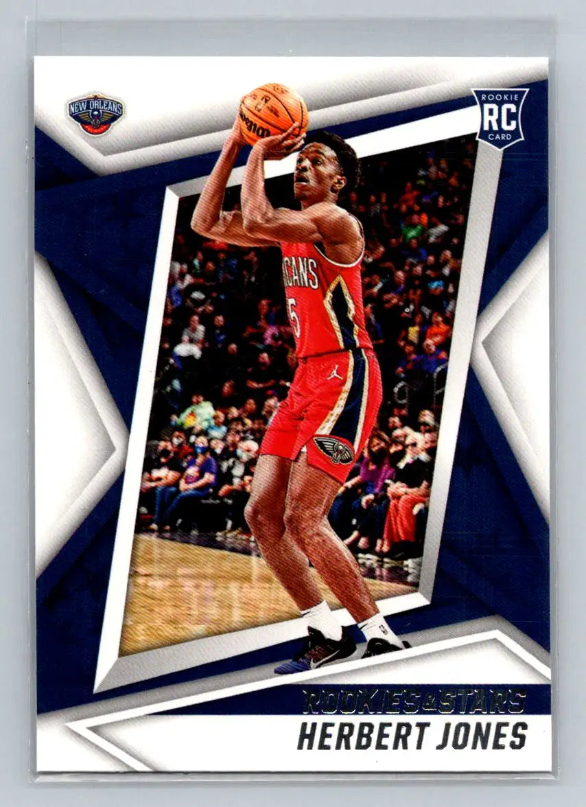 2021-22 Panini Chronicles #121 Herbert Jones New Orleans Pelicans Rookie - Basketball Card Single