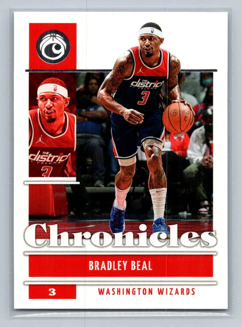 2021-22 Panini Chronicles #22 Bradley Beal Washington Wizards - Basketball Card Single