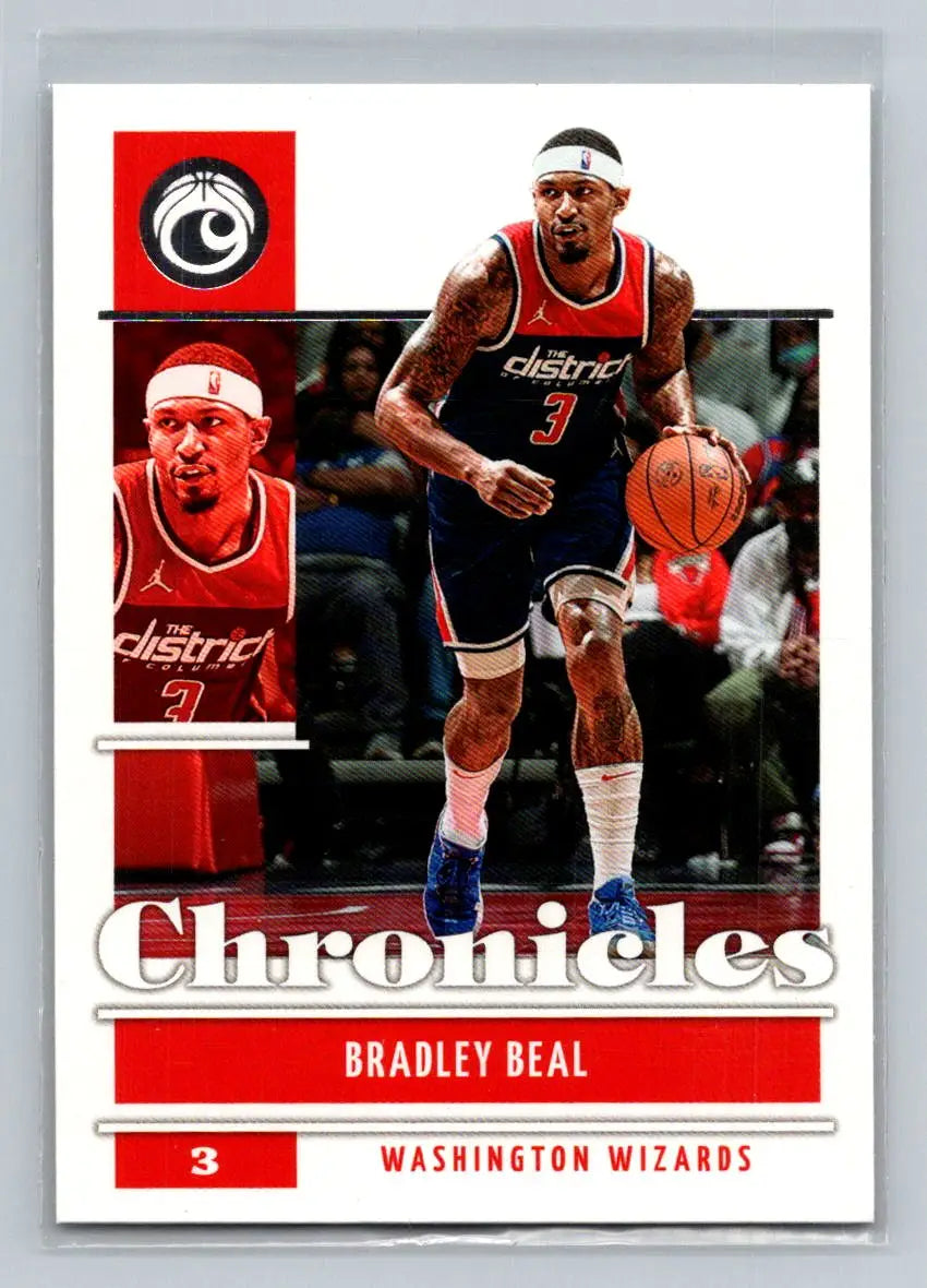 2021-22 Panini Chronicles #22 Bradley Beal Washington Wizards - Basketball Card Single