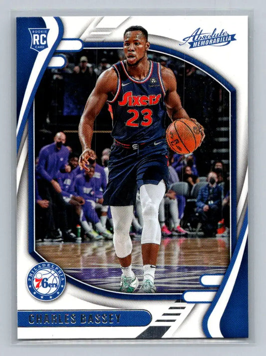 2021-22 Panini Chronicles #228 Charles Bassey Philadelphia 76ers Rookie - Basketball Card Single