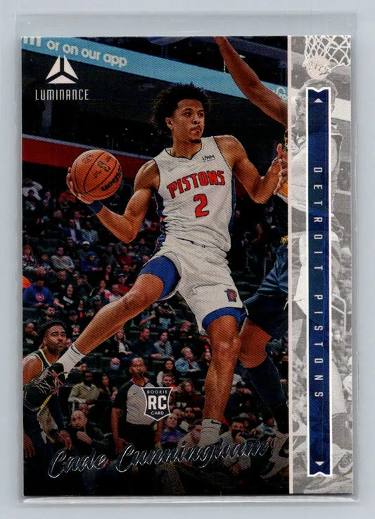 2021-22 Panini Chronicles #240 Cade Cunningham Detroit Pistons Rookie - Basketball Card Single
