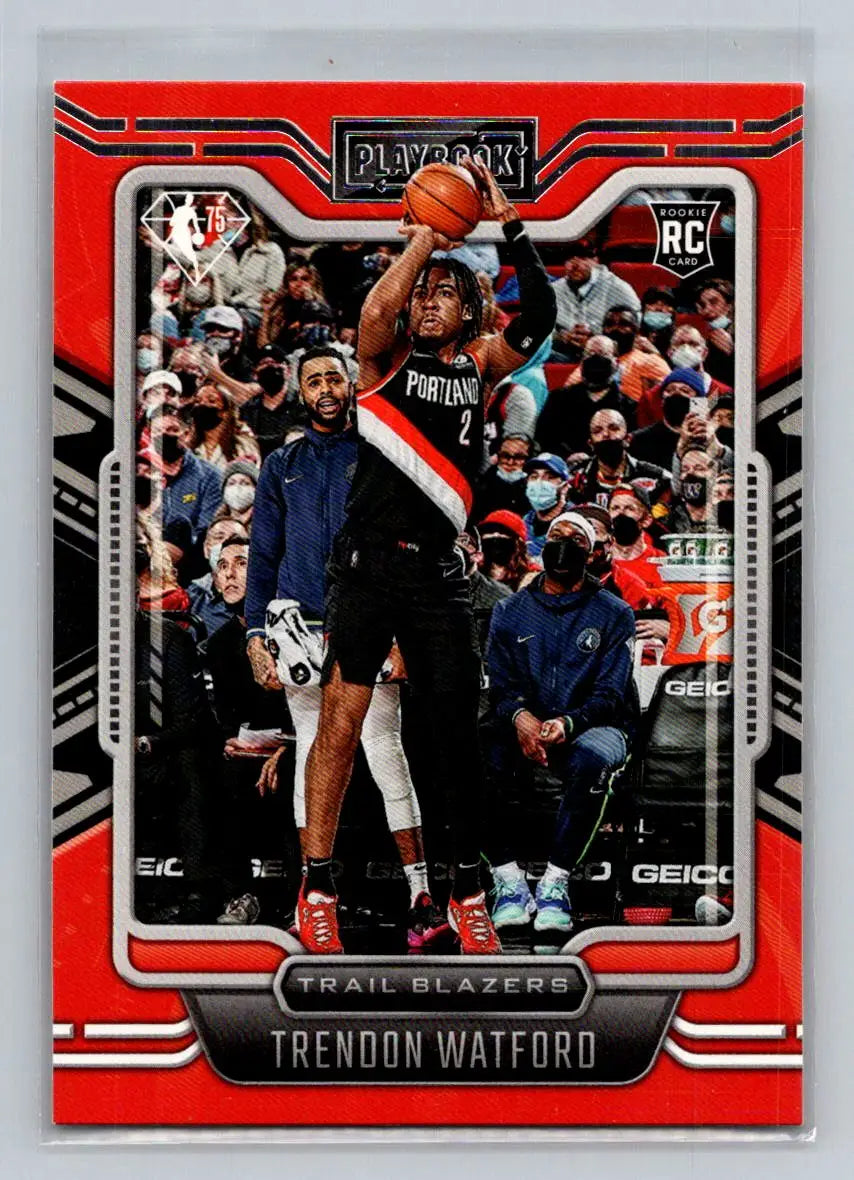2021-22 Panini Chronicles #277 Trendon Watford Portland Trail Blazers - Basketball Card Single