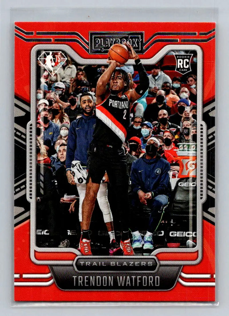 2021-22 Panini Chronicles #277 Trendon Watford Portland Trail Blazers - Basketball Card Single