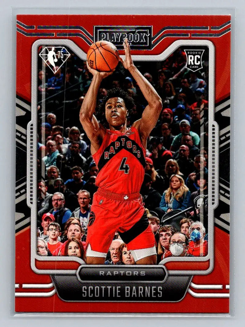 2021-22 Panini Chronicles #284 Scottie Barnes Toronto Raptors Rookie - Basketball Card Single